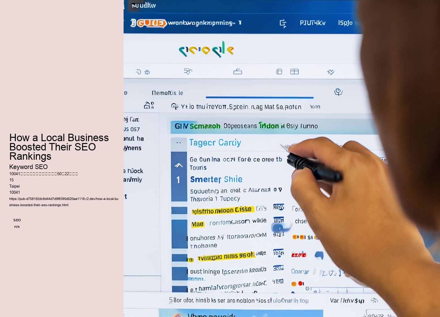 How a Local Business Boosted Their SEO Rankings