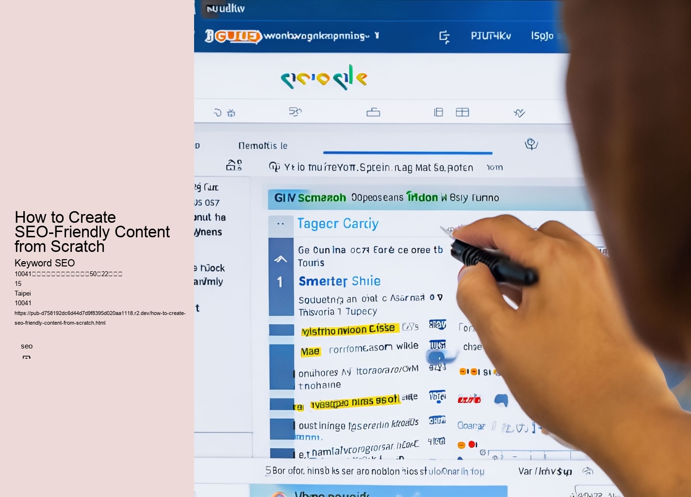 How to Create SEO-Friendly Content from Scratch